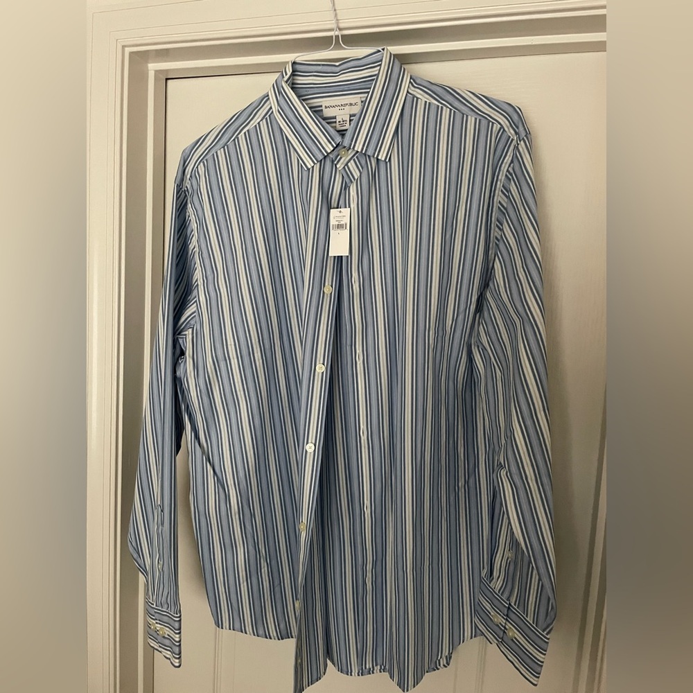Banana Republic men’s button up, brand new
